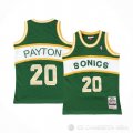 Camiseta Gary Payton #20 Seattle SuperSonics Nino Historic Retro Verde