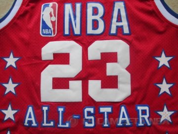 Camiseta Jordan #23 All Star 1989 Rojo