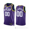 Camiseta Jordan Clarkson #00 Utah Jazz Classic 2023-24 Violeta